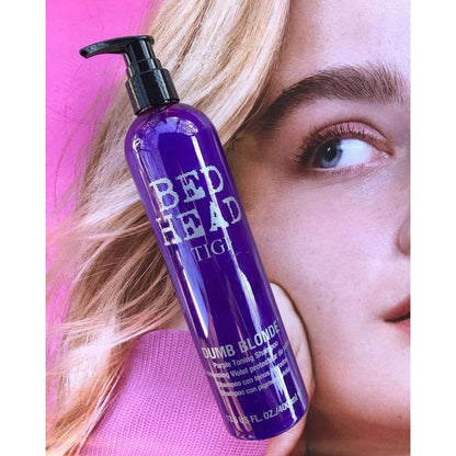 Bed Head by TIGI Dumb Blonde Purple Toning Shampoo: With Purple Toning Pigment 400ml