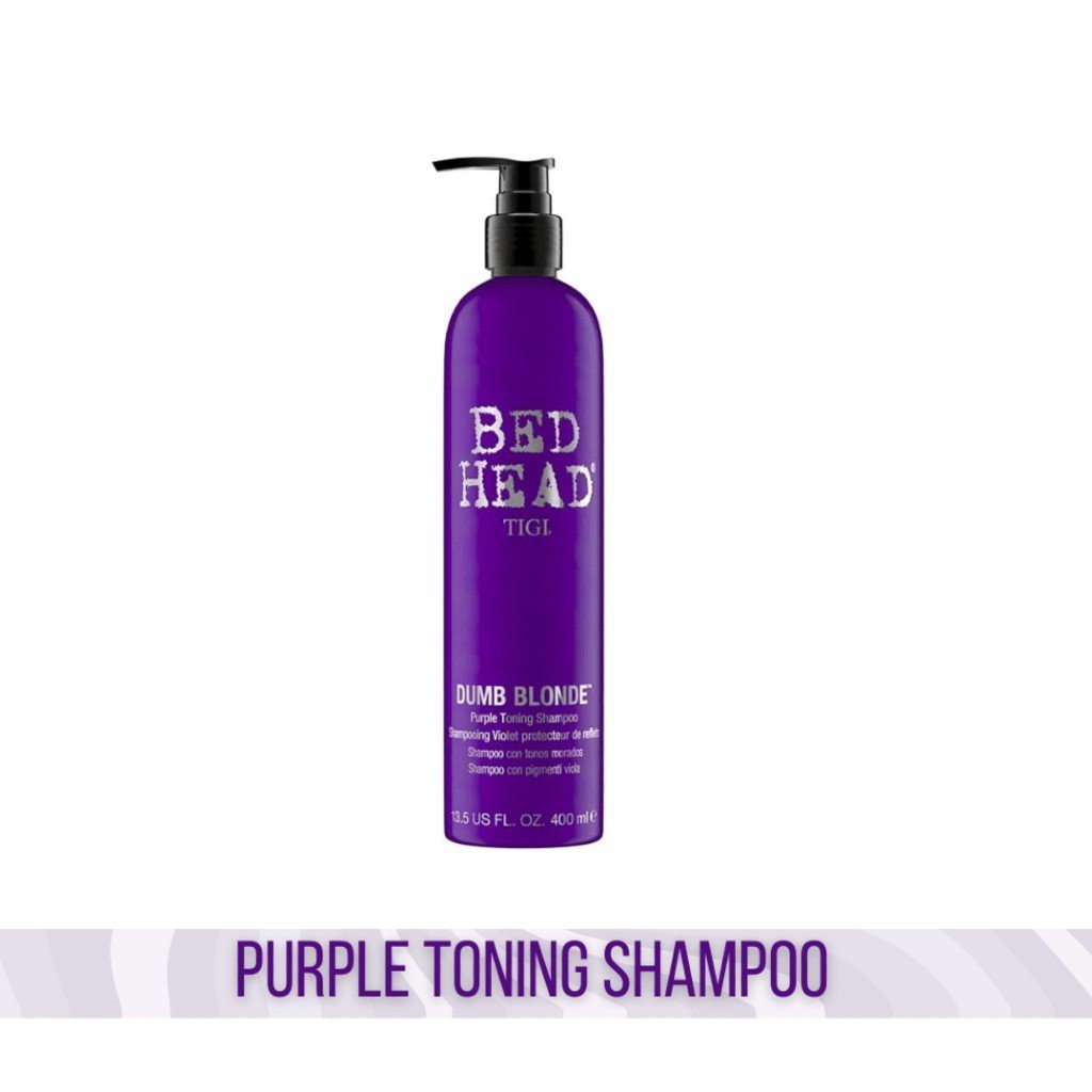 Bed Head by TIGI Dumb Blonde Purple Toning Shampoo: With Purple Toning Pigment 400ml